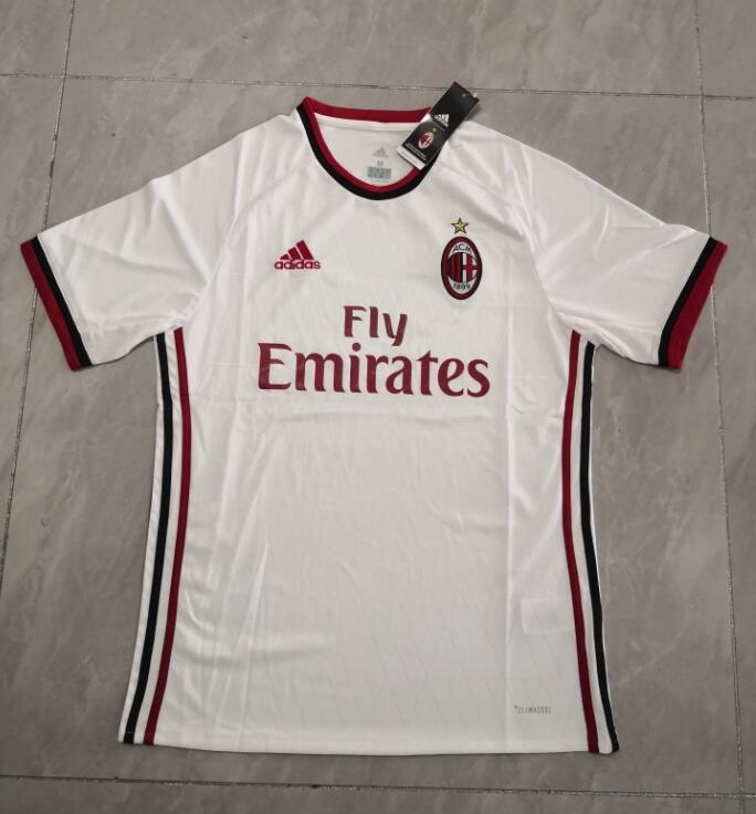 AAA Quality AC Milan 17/18 Away White Soccer Jersey